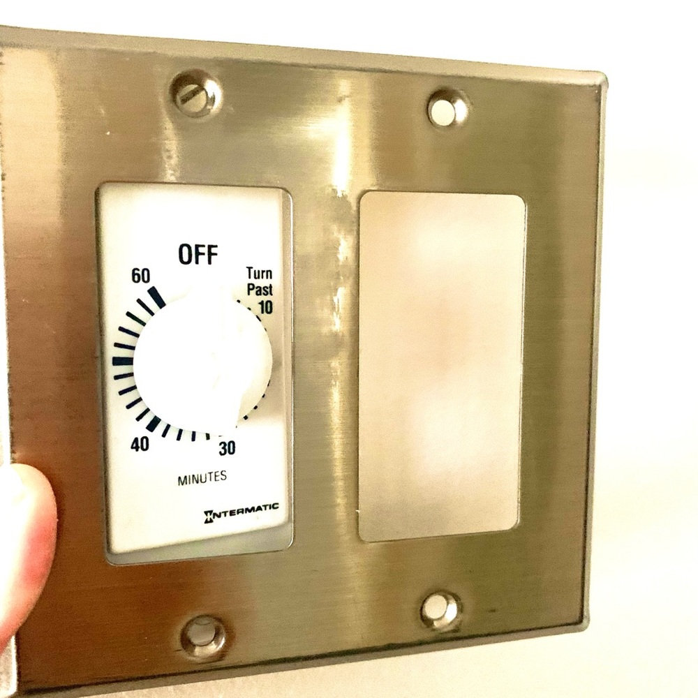 Brass Colour Switch Plate